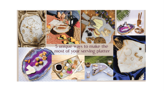 5 unique ways to make the most of your serving platters